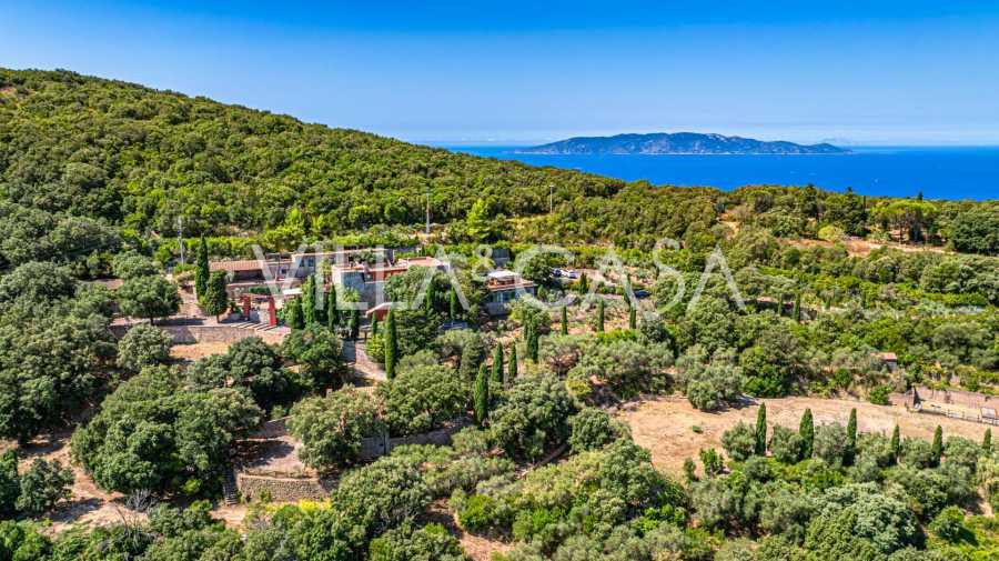 Villa Gio Pomodoro con vista mare a Monte Argentario