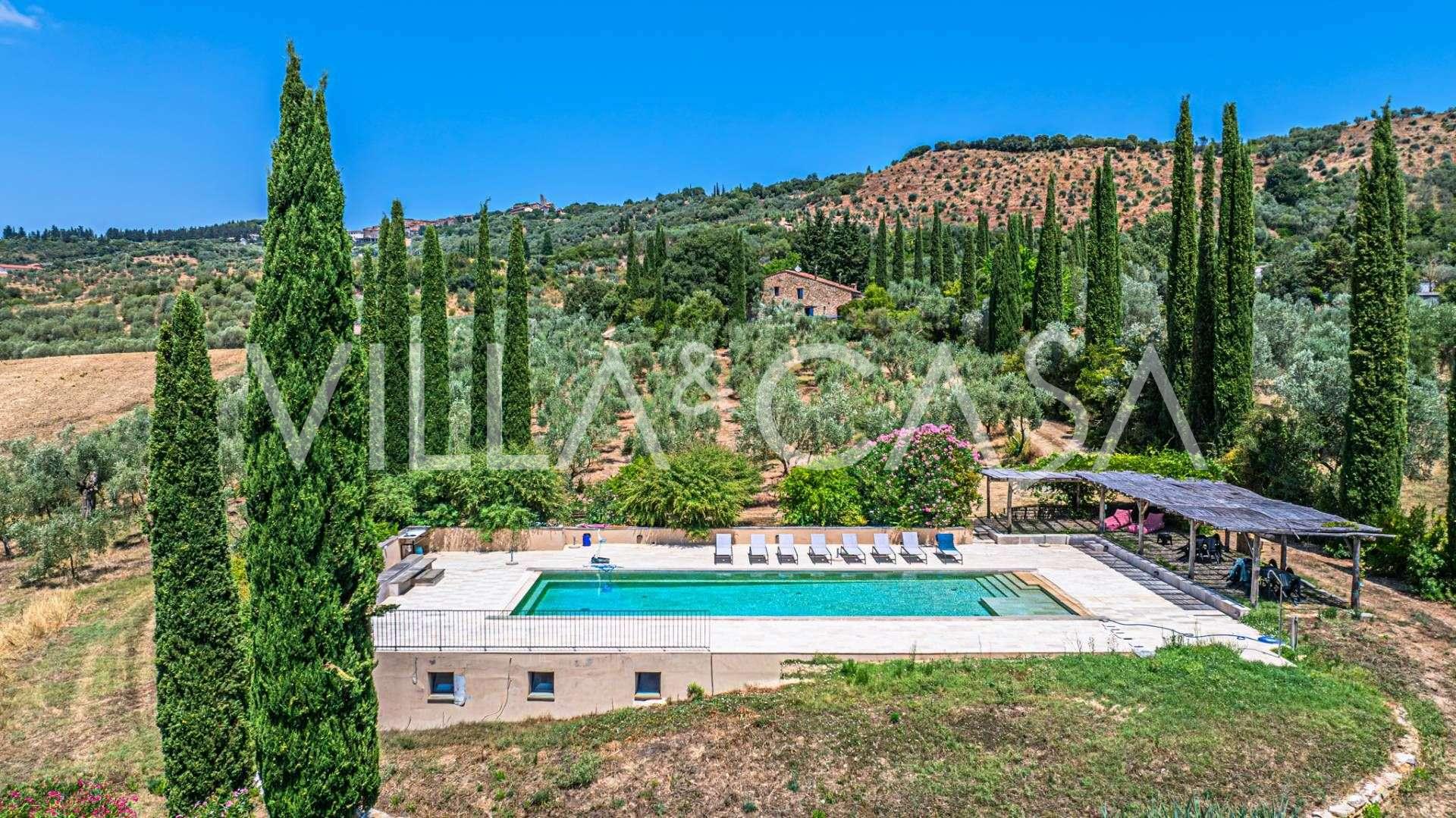 Villa con eredità romana in Toscana in vendita