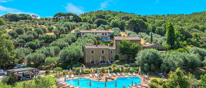 Agriturismo di lusso sul lago Trasimeno in Umbria