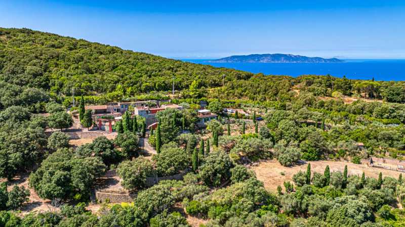 Villa Gio Pomodoro con vista mare a Monte Argentario