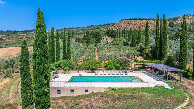Villa con eredità romana in Toscana in vendita