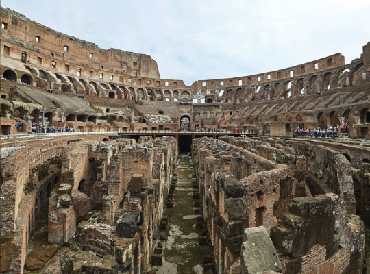 Scoperta dell'ipogeo per i turisti nel Colosseo Italia